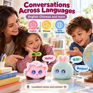 Assistant vocal interactif multilingue pour animaux en peluche, assistant éducatif en peluche pour l'histoire, cadeau idéal pour la maternelle et la classe - Product Image 6