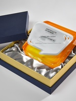 Trophée de champion des ventes en cristal en forme de nuage |   Personnalisation par impression UV |   Récompense d'honneur pour la réunion annuelle des entreprises modernes