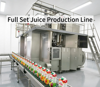 Ligne de production complète de machines de remplissage de cartons aseptiques pour jus de pomme, jus d'orange et lait pasteurisé