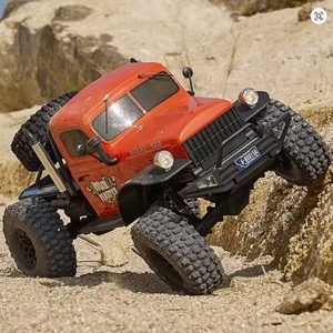 Camion tout-terrain 4x4 FMS Atlas 1/10, voiture RC 4WD RS, camion de simulation, émetteur 2,4 GHz, modèle de voiture télécommandée électrique - Product Image 3