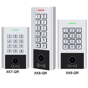 Lector de Teclado OSDP de 12-18V CC, Lector de Códigos QR XK9, Sensor CMOS Mifare de 13.56mhz, Salida Wiegand Metálica, Máquina de Control de Acceso - Product Image 1
