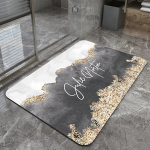 Tapis <span class=keywords><strong>de</strong></span> <span class=keywords><strong>Bain</strong></span> <span class=keywords><strong>de</strong></span> Luxe en Gros, Absorbant l'Eau, Minimaliste, Séchage Rapide, Tapis <span class=keywords><strong>de</strong></span> Sol <span class=keywords><strong>Antidérapant</strong></span> en Diatomite pour Entrée <span class=keywords><strong>de</strong></span> Maison - Product Image 5