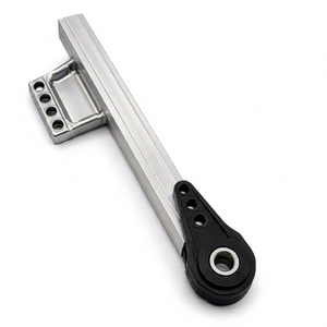 Attache latérale en aluminium Rucha Engineering 554x30x10mm pour cadre de métier à tisser à jet d'air Tsudakoma, garantie 1 an - Product Image 1