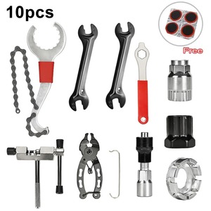 Kit d'outils pour vélo, outils de réparation de vélo professionnels avec clé de démontage de cassette, brise-chaîne, outil d'entretien - Product Image 4