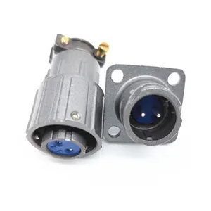 Aviation connector Q series 5PIN male plug Q18K4P female socket 4 5 6 7 12PIN 180 degree circular cable connector