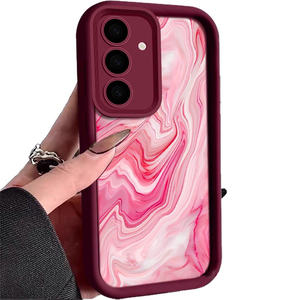 Custodia per Cellulare in TPU Antiurto con Stampa Effetto Marmo e Design a Scala per Samsung <span class=keywords><strong>Galaxy</strong></span> F23 <span class=keywords><strong>M23</strong></span> A71 A51 A36 A05 - Product Image 5