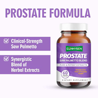 OEM de haute qualité Prostate Saw Palmetto Blend Capsules Débit urinaire normal Soutien jour et nuit pour adultes pas pour enfants
