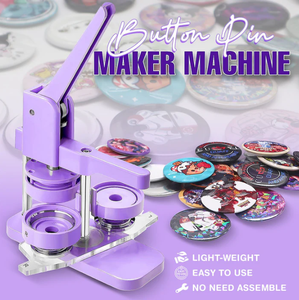 <span class=keywords><strong>Quaff</strong></span> เครื่องทำป้ายโลหะทรงกลมติดกระดุมขนาด58มม. 2.25นิ้วคุณภาพสูงสภาพใหม่ - Product Image 2