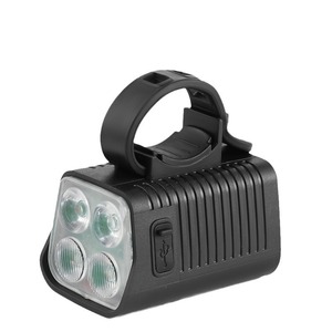 Yueli Bicycle Headlight With Horn USB Rechargeable <b>LED</b> Front Light For Mountain Bike Night Riding IPX4 Waterproof - Product Image 1
