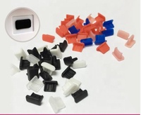 Accessoires d'ordinateur casque en caoutchouc Silicone Micro Usb Mini USB prise de couverture Anti-poussière