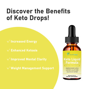 Factory Direct Keto Liquid Drops with Raspberry <b>Key</b> tones Supports Healthy Body Maintain Energy Levels Liquid Drops - Product Image 2