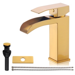 Grifo de Lavabo Moderno de Acero Inoxidable 304 con Válvula de Cerámica, Manija de Aleación de Zinc, Mezclador de Agua Fría/Caliente para Hotel y Hogar - Product Image 2