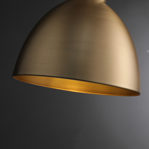 <span class=keywords><strong>Suspension</strong></span> industrielle moderne en <span class=keywords><strong>laiton</strong></span>, style dôme, vintage, pour entrepôt, avec poignée, finition or <span class=keywords><strong>brossé</strong></span>, économe en énergie, lumière douce 2700K - Product Image 5