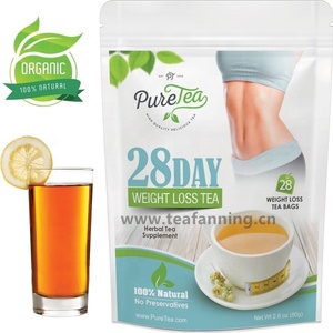 Thé minceur détox 28 jours pour perte de poids ventre plat - Product Image 1