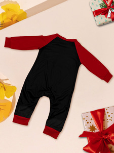 Neue Plus Size Polyester Pullover lange Eltern-Kind Home Wear Cute Deer Monogrammed <span class=keywords><strong>Red</strong></span> Plaid Familie Weihnachten Pyjamas Outfit - Product Image 6