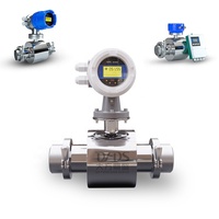 Tri-clamp 2 ''DN50 IP68 Alcohol Agua Líquido Caudalímetro magnético Cerveza Jugo Medidor de flujo sanitario para la industria de procesamiento de alimentos