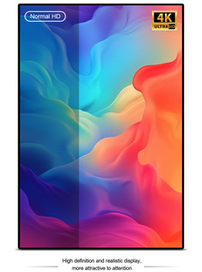 شاشة إعلانات رقمية مثبتة على الحائط بدقة 4K مع تحكم عبر الهاتف وخاصية تقسيم الشاشة الذكية - Product Image 4