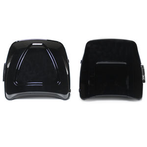 Slim סגנון למעלה מקרה פלסטיק אופנועים קצוץ Trunk חבילת תיבת אחורי עבור הארלי דוידסון סיור - Product Image 5