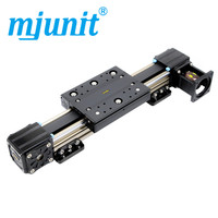 Module de glissière linéaire Mjunit, guide de déplacement pour porte cachée, porte de démonstration d'écran TV, porte coulissante cachée pour écran LED