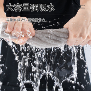 Oukais Coconut Fiber Dishcloth Extra <b>Large</b> Thick Lint Resistant Kitchen Cleaning Absorbent Quick Drying - Product Image 4