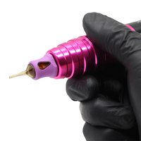 Professionnel 1RL Cartouche De Tatouage Aiguille Silicone Grip Membrane Maquillage Permanent Personnalisé OEM Tailles 0.15 SMP pour un Maquillage Parfait