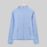 Veste softshell respirante à séchage rapide pour femme, coupe ajustée, idéale pour le yoga en extérieur, modèle Cross Chill Performance, grandes tailles, imprimée