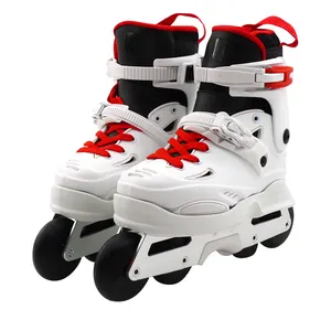 4轮直排轮滑鞋男孩溜冰鞋时尚