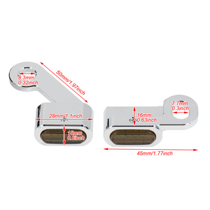Clignotants LED pour moto, clignotants ambre, homologués E, pour Harley <span class=keywords><strong>Sportster</strong></span> 883 <span class=keywords><strong>1200</strong></span> <span class=keywords><strong>Iron</strong></span> 2004-2024, noir chromé, 12V, paire - Product Image 5