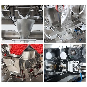Máquina Automática de Alta Precisión con Múltiples Cabezales de Pesaje para Envasar Dulces, <span class=keywords><strong>Palomitas</strong></span> Saladas, Frutos Secos Tostados en Bolsas - Product Image 4