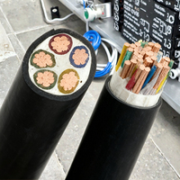 Cable de Energía Subterráneo y Cable de Entierro Directo, Cable Blindado con Aislamiento XLPE para Transmisión Eléctrica