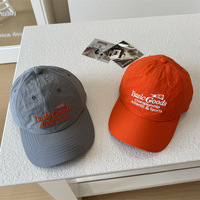 Gorra de Béisbol de Secado Rápido de 6 Paneles con Letras Bordadas al Estilo Coreano para Mujer, Gorra Ligera de Corona Suave a la Moda