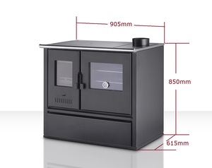 Cucina a Legna a Libera Installazione con Forno di Qualità Europea - Product Image 5