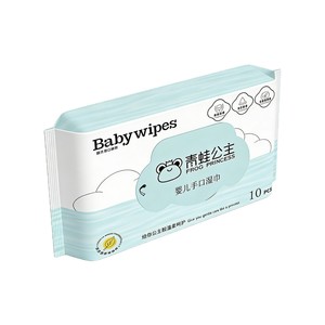 Frog Princess wet wipes, cleaning drop shipping pack, <b>bed</b> rest, ultrapure water, express delivery, <b>single</b> <b>sheet</b>, no washing, - Product Image 2