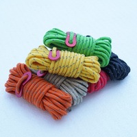 Haute qualité Durable 5mm Nylon multifonctionnel Standard tente corde réfléchissant coupe-vent accessoires de Camping en plein air