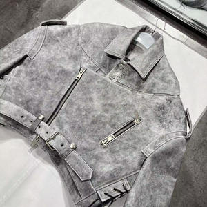 Cappotto da donna in vera pelle alla moda per la vendita diretta in fabbrica <span class=keywords><strong>Trench</strong></span> - Product Image 2