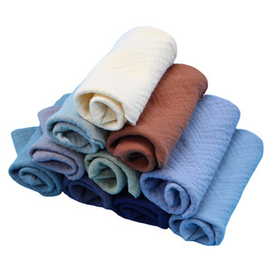 <strong>Best</strong> Woven Eco-Friendly Cotton Small Square Pink Baby Burp Soothing Towel <strong>Washcloth</strong> for <strong>Newborn</strong> - Product Image 3