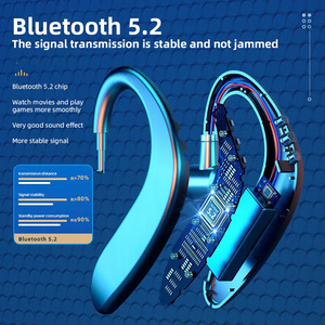 Sports Earphones <b>Wireless</b> Bluetooth With Three Point Stable Support For Cycling Running IPX4 Waterproof Type C Charging - Product Image 3