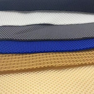Ademende Sneldrogende Bedrukte 3d Spacer Mesh Voor Sportschoenen Auto Lichtgewicht Hoge Elasticiteit Sgs Gecertificeerde Polyester Mesh Stof - Product Image 5
