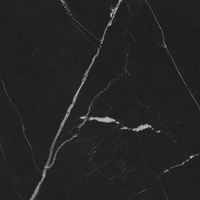Dalle en pierre frittée Bold Black Marquina 1600x3200mm – Veine de marbre noir et blanc saisissante – Dalle grand format pour l'aménagement de villas