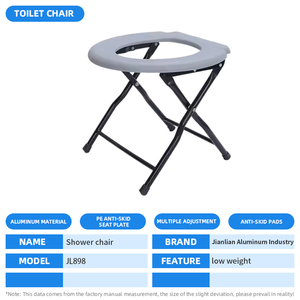 Potty for Adults Price Mobility Bath Knee Toilet Chair Bedside <strong>Commode</strong> JL898 Folding <strong>Portable</strong> <strong>Commode</strong> Toilet Chair for Elderly - Product Image 6