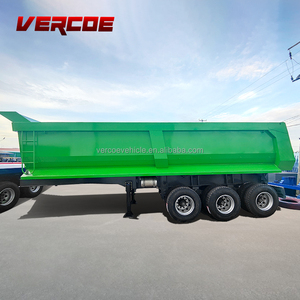 Tri trục cuối <span class=keywords><strong>Dump</strong></span> 60 đến 80 tấn <span class=keywords><strong>Dump</strong></span> Trailer phía sau đôi <span class=keywords><strong>Dump</strong></span> Trailer - Product Image 4