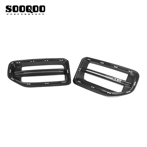 Rejilla de Parachoques Delantero de Repuesto de Fibra de Carbono Prepreg SOOQOO V3 para <span class=keywords><strong>BMW</strong></span> M2 G87 Compatible con el Emblema Original LCI - Product Image 5