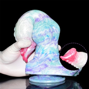 Nuevos Productos 2022: Dildos Únicos con Diseño de Dragón de Hielo y Nudo Canino, Juguetes Sexuales Realistas para Adultos, Máquina Masajeadora de Pene para Hombres - Product Image 3