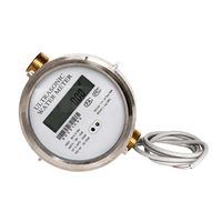 Compteur d'eau intelligent à ultrasons DN15 avec communication filaire ou sans fil M-Bus R160 IP68 Classe 2 pour la mesure du débit d'eau résidentiel