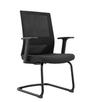 Chaise de bureau en maille de haute qualité avec accoudoirs, chaise d'ordinateur pour la maison, chaise de formation moderne et simple pour salle de réunion