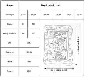 <span class=keywords><strong>Tapis</strong></span> de jeu aquatique gonflable sensoriel pour bébé, imperméable, non toxique, éducatif pour bébés - Product Image 4