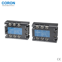 CORON GGE Relay Solid State (SSR) Industri Fase Tunggal 480VAC 660VAC DC-AC AC-AC 60-400A Arus Keluaran Terminal Sekrup