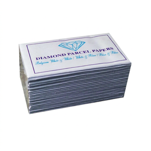 SUNTOOLS/STIPL Diamond <b>Parcel</b> <b>Papers</b> Punjab White Blue European Style Premium Quality Jewelry Packaging <b>Paper</b> DIY Jewelry Making - Product Image 1
