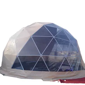 2022 beliebte Garden Business verwendet große Camping Zelt Glamping Dome Zelt Lieferant