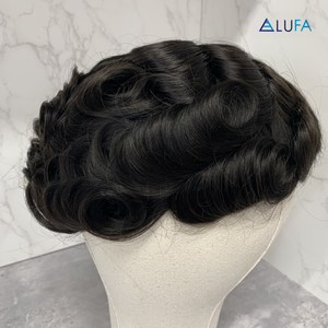 H215 miglior toupet per <span class=keywords><strong>uomo</strong></span> HW formato Base 8x10 Me Real 100% <span class=keywords><strong>uomo</strong></span> di sostituzione dei <span class=keywords><strong>capelli</strong></span> umani vari Stock prezzo all'ingrosso pronto per la spedizione - Product Image 4